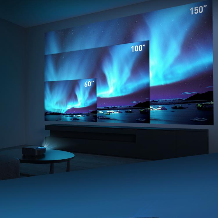 VIVIBRIGHT F10 Lite 1920x1080P 250ANSI Screen Mirroring Smart Projector, US Plug(Black) - LED Projector by VIVIBRIGHT | Online Shopping UK | buy2fix