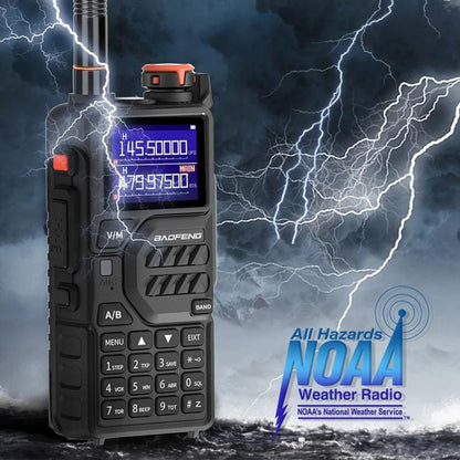 Baofeng K5 PLUS Dual-watch Dual-standby FM Handheld Analog Walkie Talkie, Plug:US Plug - Handheld Walkie Talkie by BAOFENG | Online Shopping UK | buy2fix