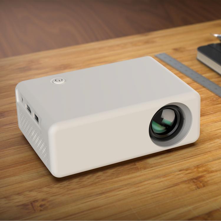 VIVIBRIGHT L01 Crazy Version 1080P 40 Lumens LCD + LED Smart Projector, AU Plug(White) - LED Projector by VIVIBRIGHT | Online Shopping UK | buy2fix