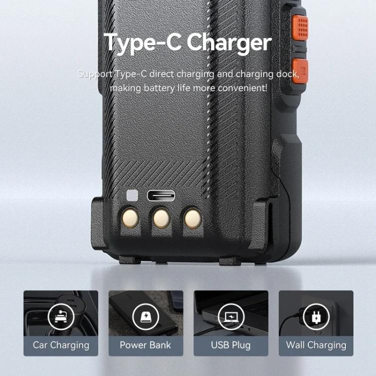 Baofeng K6 1.44 inch Screen FM Handheld Analog Walkie Talkie, Plug:EU Plug - Handheld Walkie Talkie by BAOFENG | Online Shopping UK | buy2fix