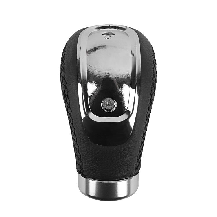 Car Manual Gear Lever Knob Leather Gear Shift Knob, with Hole(Black) - Shift Knob by buy2fix | Online Shopping UK | buy2fix