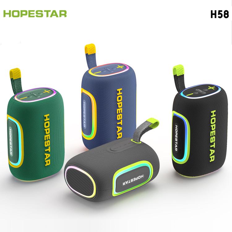 HOPESTAR H58 65W Outdoor Portable Waterproof Bluetooth Speaker(Dark Green) - Waterproof Speaker by HOPESTAR | Online Shopping UK | buy2fix