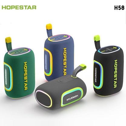 HOPESTAR H58 65W Outdoor Portable Waterproof Bluetooth Speaker(Black) - Waterproof Speaker by HOPESTAR | Online Shopping UK | buy2fix
