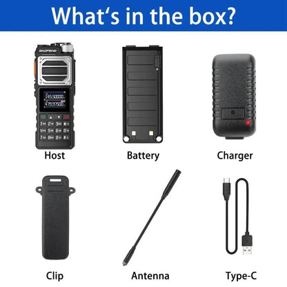 Baofeng UV-25 DTMF Coded FM Handheld Analog Walkie Talkie, Plug:EU Plug - Handheld Walkie Talkie by BAOFENG | Online Shopping UK | buy2fix