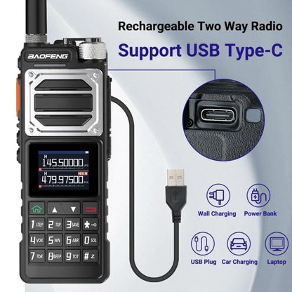 Baofeng UV-25 DTMF Coded FM Handheld Analog Walkie Talkie, Plug:US Plug - Handheld Walkie Talkie by BAOFENG | Online Shopping UK | buy2fix