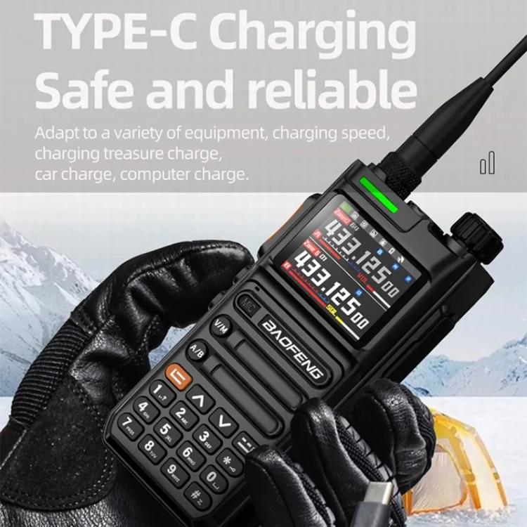 Baofeng UV-26GBR 1.77 inch Color LCD Handheld Analog Walkie Talkie, Plug:US Plug - Handheld Walkie Talkie by BAOFENG | Online Shopping UK | buy2fix