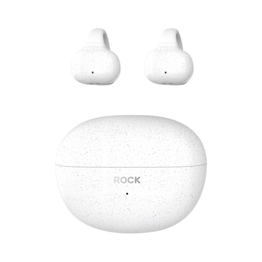 ROCK EB500 RAU07590 Bluetooth 5.4 Wireless EarCuffs Earphones(White) - Bluetooth Earphone by ROCK | Online Shopping UK | buy2fix