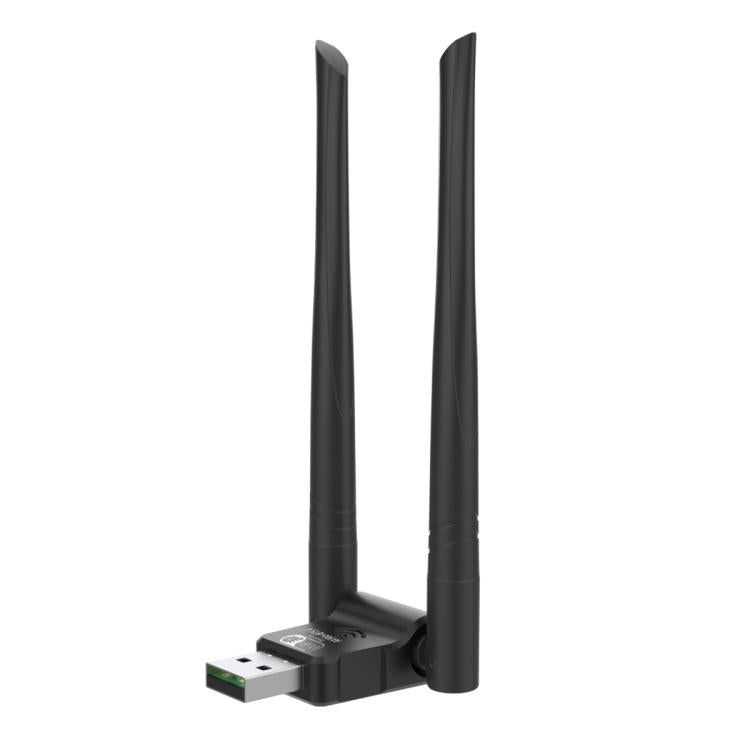 RE-902 External Dual Antenna Bluetooth WiFi 2 in 1 Computer Driver-free USB Network Adapter(Black) - USB Network Adapter by buy2fix | Online Shopping UK | buy2fix