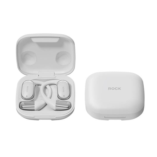 ROCK X718 RAU0783 Bluetooth 5.4 Wireless Ear-Hugs Earphones(White)