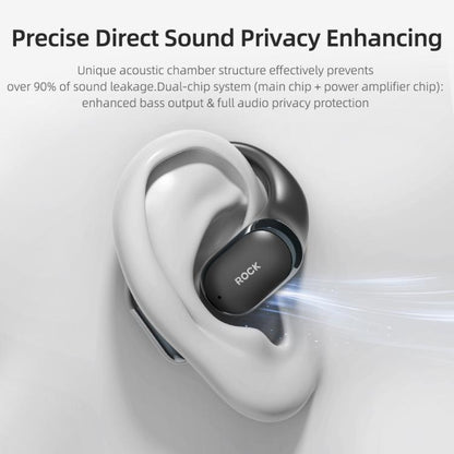 ROCK X718 RAU0783 Bluetooth 5.4 Wireless Ear-Hugs Earphones(White) - Bluetooth Earphone by ROCK | Online Shopping UK | buy2fix