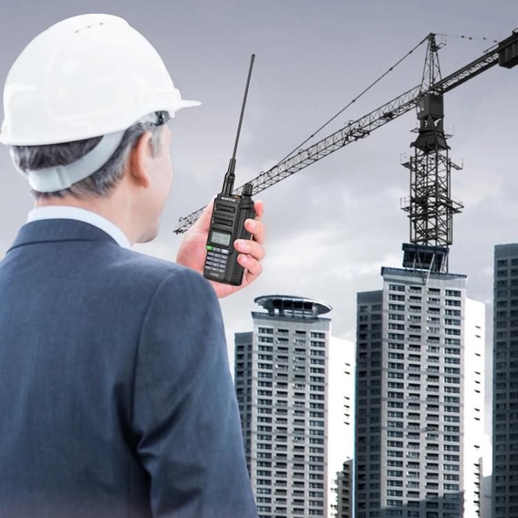 Baofeng UV-9R PRO Dot Matrix LCD Screen IP57 Waterproof Handheld Analog Walkie Talkie, Plug:US Plug(Green) - Handheld Walkie Talkie by BAOFENG | Online Shopping UK | buy2fix