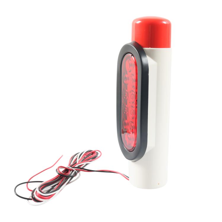 2pcs/Set 10LED Marine Trailer Guide Pipe Light Set(Red Light) - Marine Accessories & Parts by buy2fix | Online Shopping UK | buy2fix