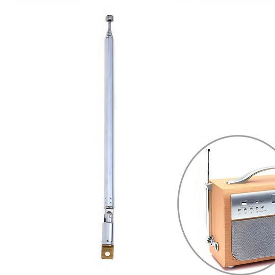 Radio Retractable Antenna Universal Head, Total Length: 765mm