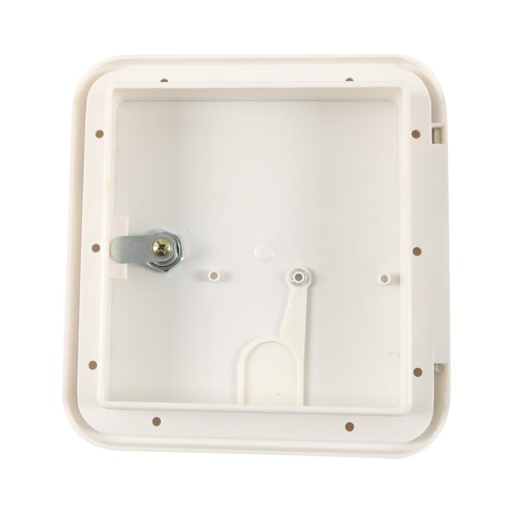 RV / Camper Power Cable Hatch with Screws and Key(White) - Locks & Hasps by buy2fix | Online Shopping UK | buy2fix