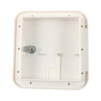 RV / Camper Power Cable Hatch with Screws and Key(White) - Locks & Hasps by buy2fix | Online Shopping UK | buy2fix