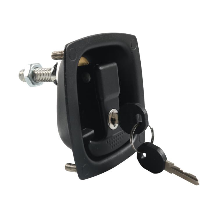 RV / Camper Folding T Handle Latch with Key(Black) - Locks & Hasps by buy2fix | Online Shopping UK | buy2fix
