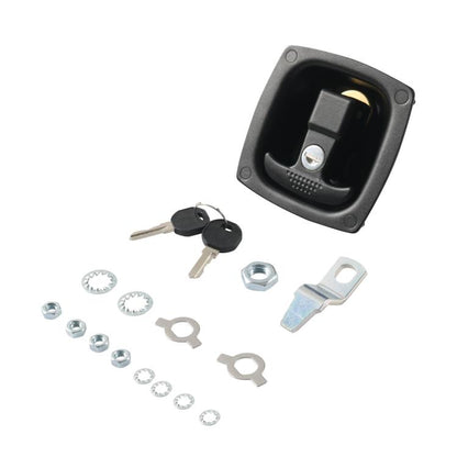 RV / Camper Folding T Handle Latch with Key(Black) - Locks & Hasps by buy2fix | Online Shopping UK | buy2fix