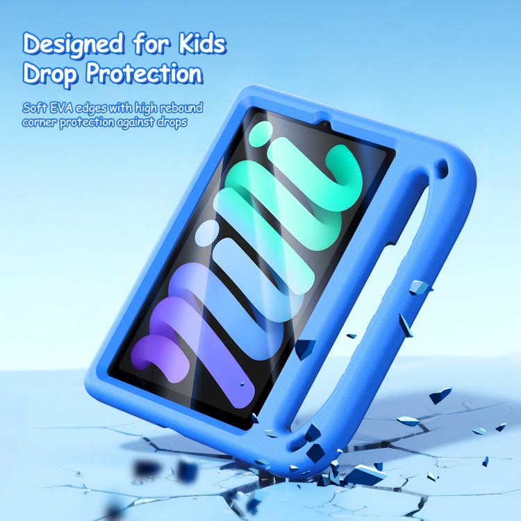 For iPad mini 6 / mini 2024 DUX DUCIS PUFF Series EVA Portable Holder Tablet Case(Blue) - iPad mini 2024 Cases by DUX DUCIS | Online Shopping UK | buy2fix