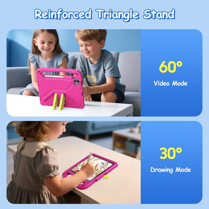 For iPad Air 2020 10.9 / 2022 DUX DUCIS PUFF Series EVA Portable Holder Tablet Case(Pink) - iPad Air (2022) / (2020) 10.9 Cases by DUX DUCIS | Online Shopping UK | buy2fix