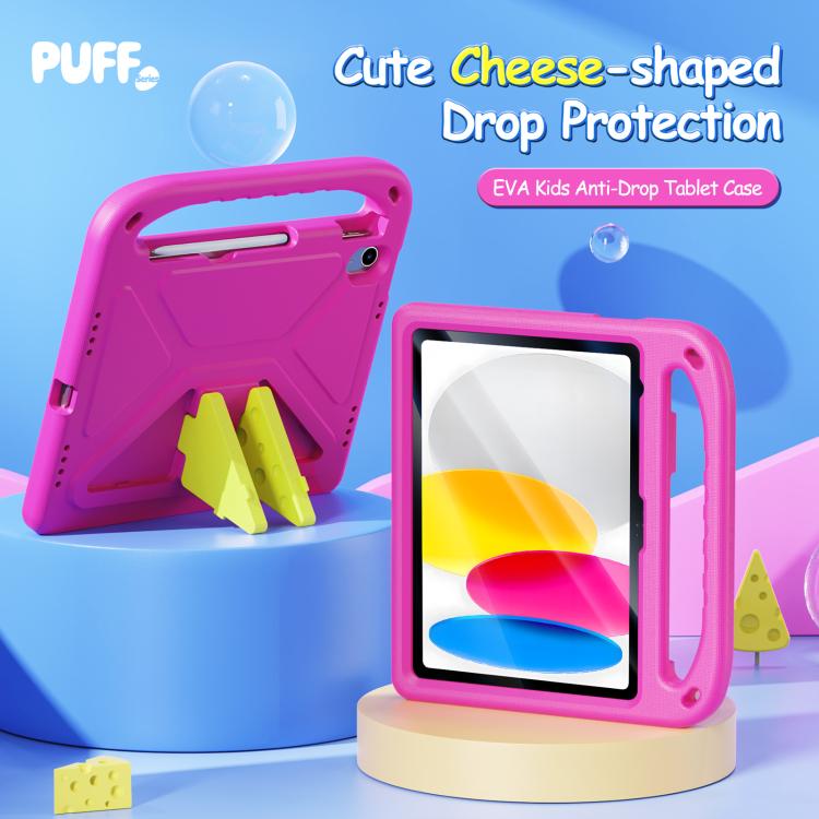 For iPad 2022 / 2025 DUX DUCIS PUFF Series EVA Portable Holder Tablet Case(Pink) - iPad 2025 / 2022 Cases by DUX DUCIS | Online Shopping UK | buy2fix