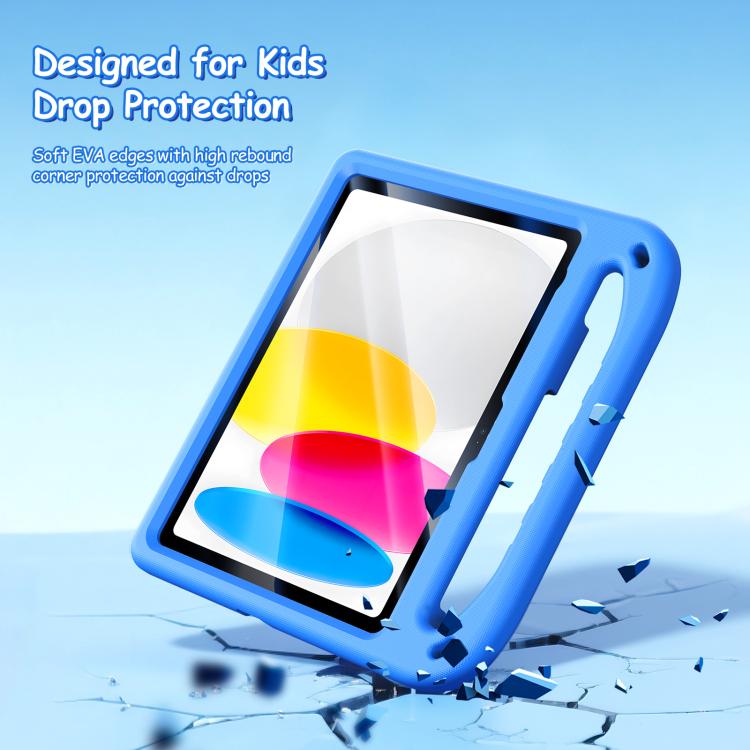 For iPad 2022 / 2025 DUX DUCIS PUFF Series EVA Portable Holder Tablet Case(Blue) - iPad 2025 / 2022 Cases by DUX DUCIS | Online Shopping UK | buy2fix