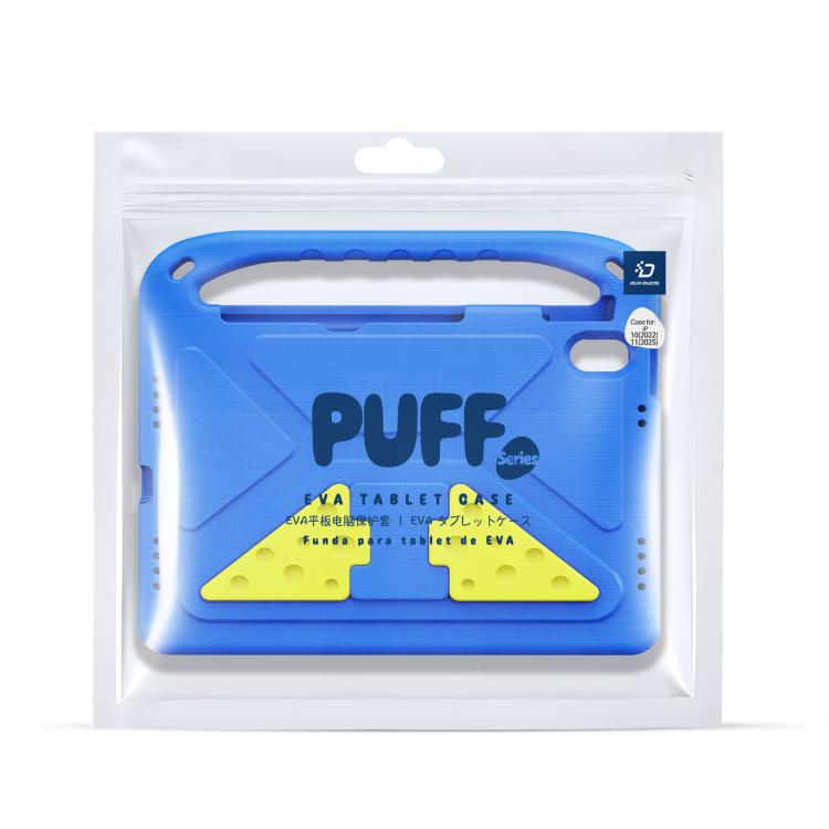For iPad 2022 / 2025 DUX DUCIS PUFF Series EVA Portable Holder Tablet Case(Blue) - iPad 2025 / 2022 Cases by DUX DUCIS | Online Shopping UK | buy2fix
