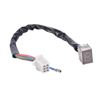 Universal LED 5-speed Gear Display Motorcycle Display Shift Lever Sensor - Electrical Instruments by buy2fix | Online Shopping UK | buy2fix