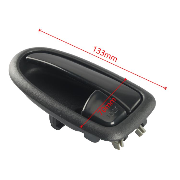 Car Left Door Inside Handle for Hyundai Lavita 2001-2010 / Matrix 2001-2010 82610-17000(Black) - Door Handles by buy2fix | Online Shopping UK | buy2fix