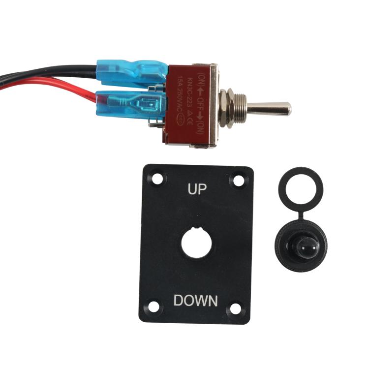 Marine / RV Modification 4-pin 2-speed Switch Controller Panel with Cable(Black) - Marine Accessories & Parts by buy2fix | Online Shopping UK | buy2fix