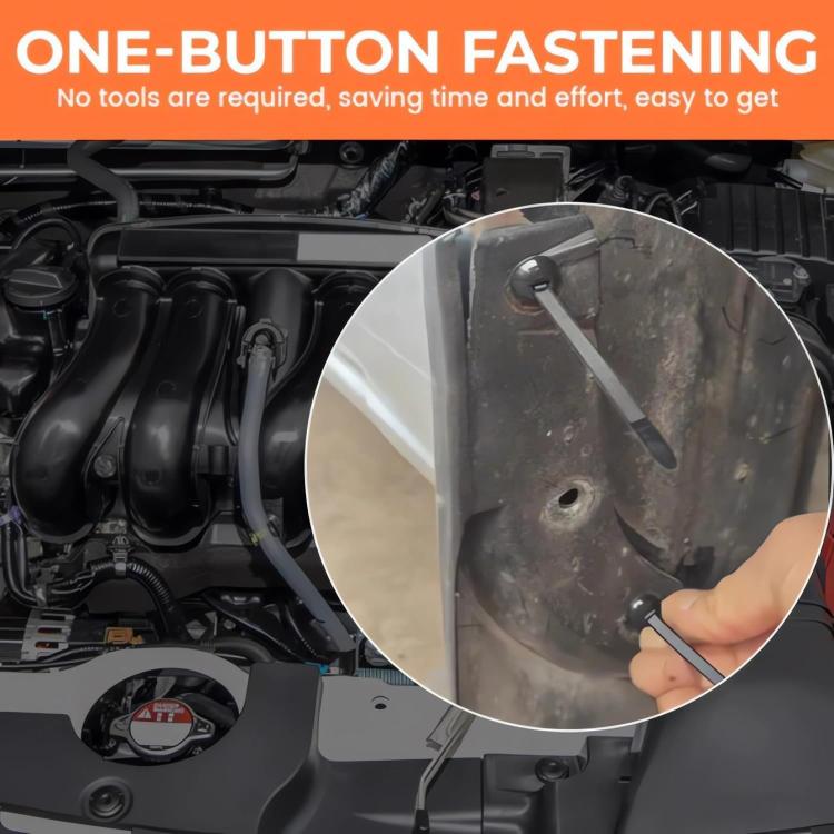 100pcs / Pack PP Universal Cable Tie Buckle(Black) - Booster Cable & Clip by buy2fix | Online Shopping UK | buy2fix