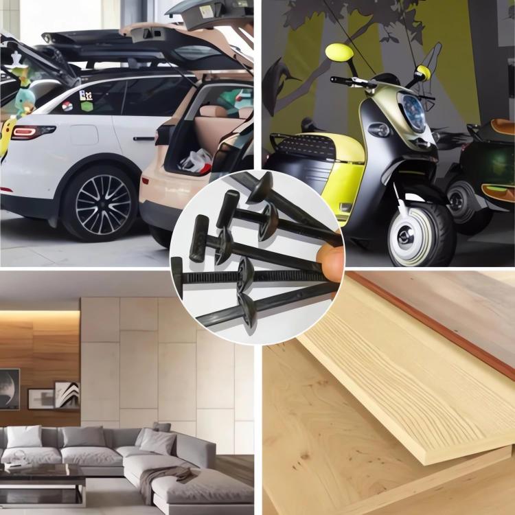 100pcs / Pack PP Universal Cable Tie Buckle(Black) - Booster Cable & Clip by buy2fix | Online Shopping UK | buy2fix