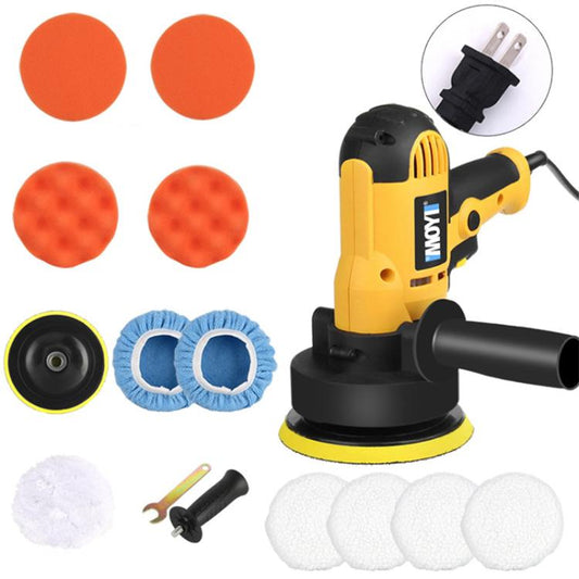 14pcs / Set MOYI Car Hand-held Electric Beauty Waxing Sealing Glaze Polishing Machine(US Plug) - Polishing Machine & Accessories by buy2fix | Online Shopping UK | buy2fix