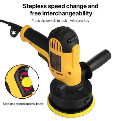 14pcs / Set MOYI Car Hand-held Electric Beauty Waxing Sealing Glaze Polishing Machine(US Plug) - Polishing Machine & Accessories by buy2fix | Online Shopping UK | buy2fix