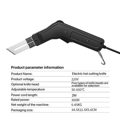 MOYI Sponge Foam Heat Cutter Plastic Thermal Melting Knife(EU Plug) - Polishing Machine & Accessories by buy2fix | Online Shopping UK | buy2fix