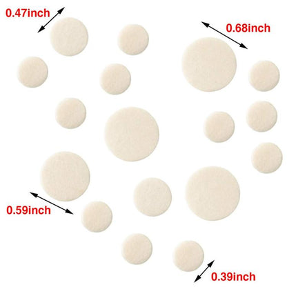 Black Pipe Interface Cork Piece B Flat Clarinet Tone Hole Pads - Wind Instrument Accessories by buy2fix | Online Shopping UK | buy2fix