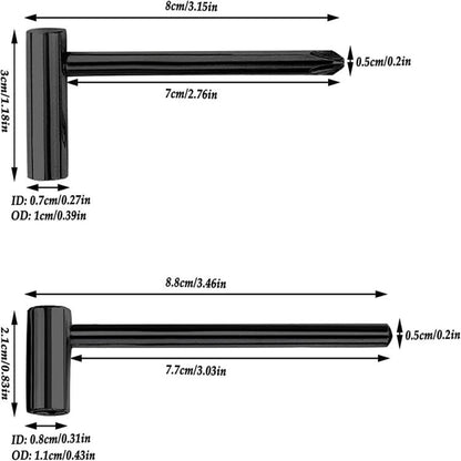 13pcs / Set Hexagon Wrenches For Guitar Repair Tools - Guitar Tuner Accessories by buy2fix | Online Shopping UK | buy2fix