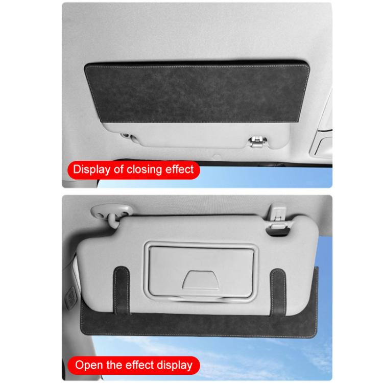 Car Sun Visor Card Extension Clip(Beige) - Sunglasses & Glasses Clips by buy2fix | Online Shopping UK | buy2fix