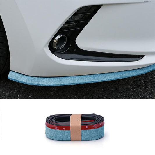 Car Starry Sky Shiny Soft Rubber Front Bar Side Anti-collision Strip(Ice Blue) - Anti Collision Sticker by buy2fix | Online Shopping UK | buy2fix