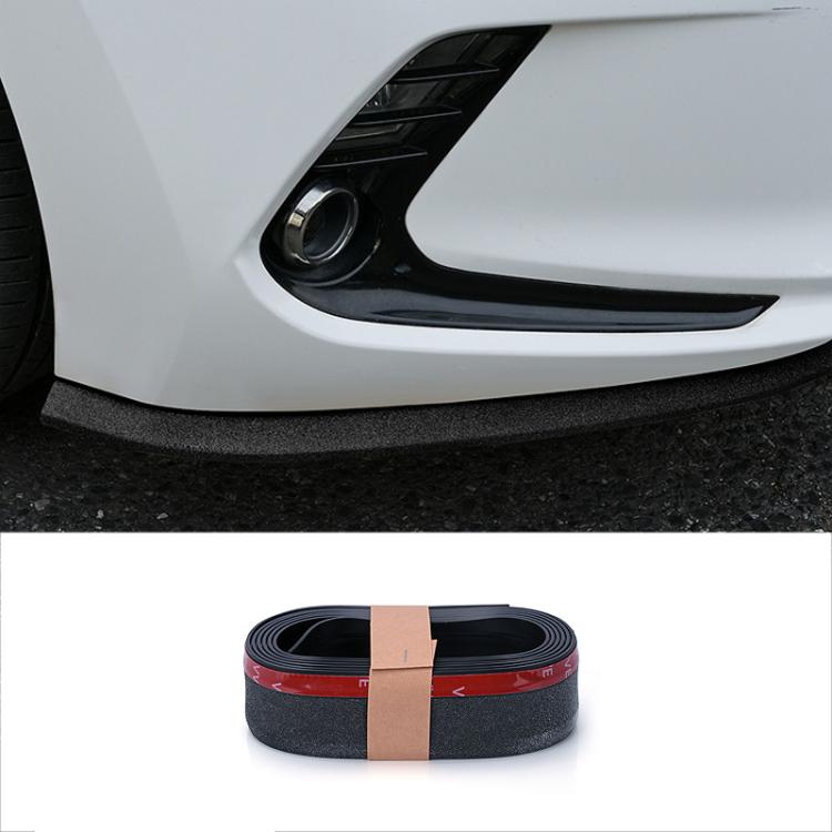 Car Starry Sky Shiny Soft Rubber Front Bar Side Anti-collision Strip(Black) - Anti Collision Sticker by buy2fix | Online Shopping UK | buy2fix