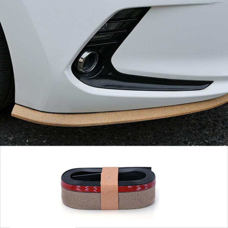 Car Starry Sky Shiny Soft Rubber Front Bar Side Anti-collision Strip(Gold) - Anti Collision Sticker by buy2fix | Online Shopping UK | buy2fix