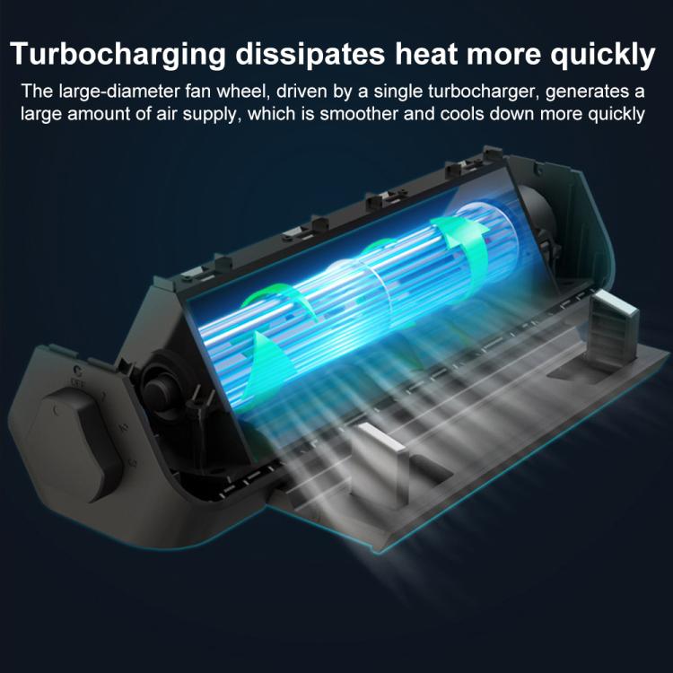 NUOXI X1 Mobile Phone Tablet Laptop Turbine Radiator Cooling Base Rack(Black) - Cooling Pads by NUOXI | Online Shopping UK | buy2fix