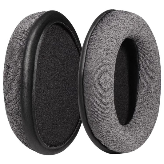 2pcs Skin-friendly Cloth Earphone Replacement Earpads Pads For HyperX Cloud 1 / I / 2 / II / 3(Grey) - Earmuff & Pad by buy2fix | Online Shopping UK | buy2fix