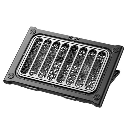 NUOXI C400 6-Speed Adjustable Dual-Core Large Fan Laptop Cooler(Silver) - Cooling Pads by NUOXI | Online Shopping UK | buy2fix