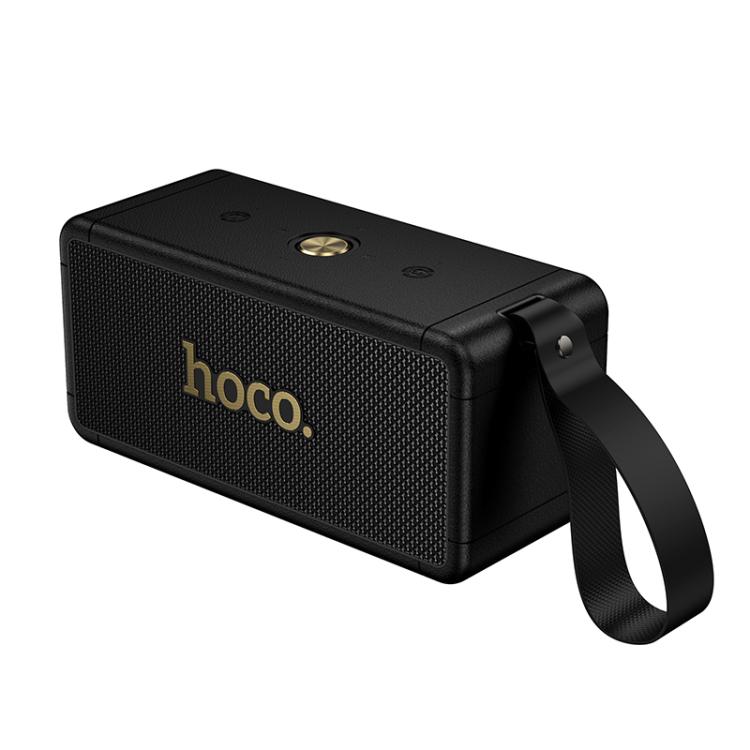hoco HT1 Max Marquis Sports Bluetooth 5.4 Speaker Support TWS / FM / TF Card / USB / AUX(Black) - Desktop Speaker by hoco | Online Shopping UK | buy2fix