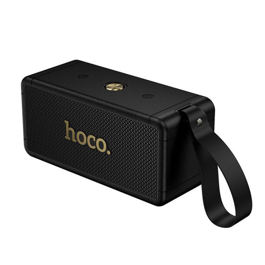 hoco HT1 Max Marquis Sports Bluetooth 5.4 Speaker Support TWS / FM / TF Card / USB / AUX(Black) - Desktop Speaker by hoco | Online Shopping UK | buy2fix