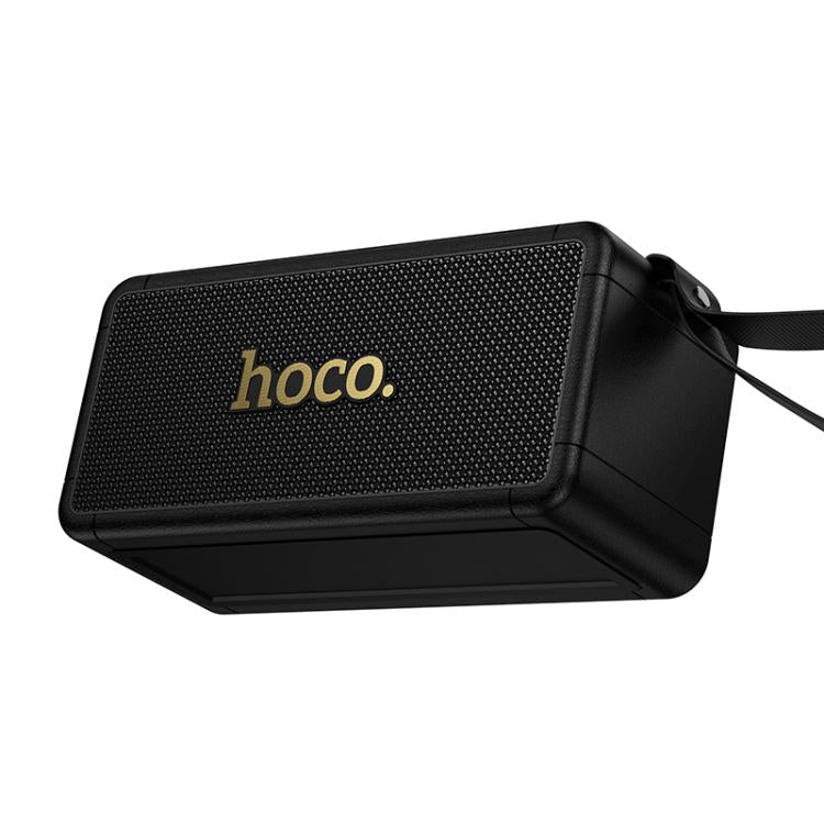 hoco HT1 Max Marquis Sports Bluetooth 5.4 Speaker Support TWS / FM / TF Card / USB / AUX(Black) - Desktop Speaker by hoco | Online Shopping UK | buy2fix