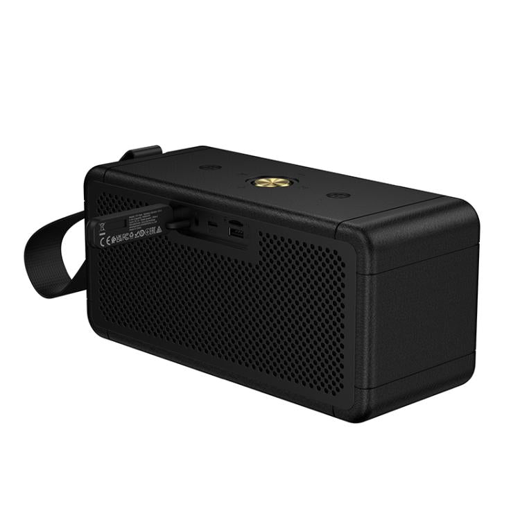 hoco HT1 Max Marquis Sports Bluetooth 5.4 Speaker Support TWS / FM / TF Card / USB / AUX(Black) - Desktop Speaker by hoco | Online Shopping UK | buy2fix