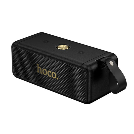 hoco HT1 Pro Marquis Sports Bluetooth 5.4 Speaker Support TWS / FM / TF Card / USB / AUX(Black) - Desktop Speaker by hoco | Online Shopping UK | buy2fix