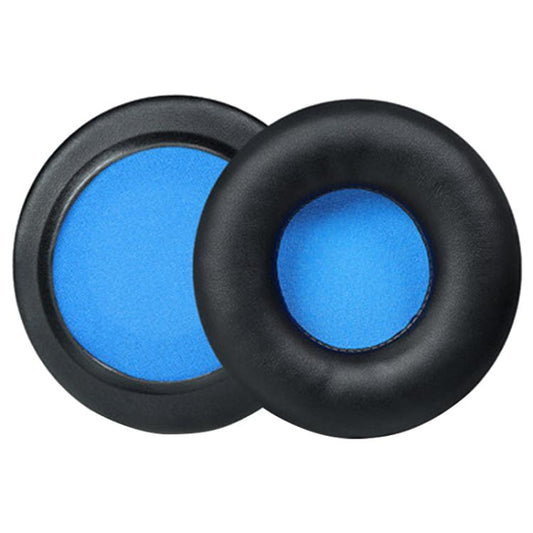 2pcs Protein Leather Earphone Replacement Earpads Pads For Skullcandy HESH 1.0(Black Blue Net) - Earmuff & Pad by buy2fix | Online Shopping UK | buy2fix