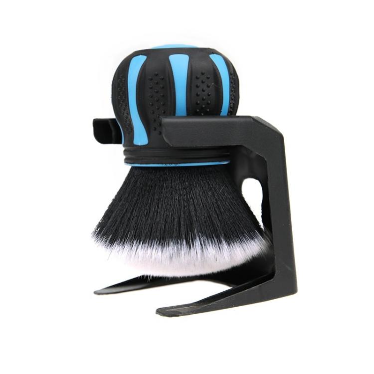Car Large Round Head Soft Bristle Ball Interior Cleaning Brush(Sky Blue) - Car washing supplies by buy2fix | Online Shopping UK | buy2fix